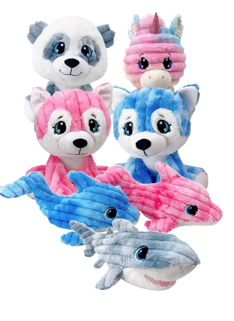 Fløjlsdyr Ass. 36cm siddende